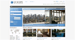 Desktop Screenshot of lescope.com